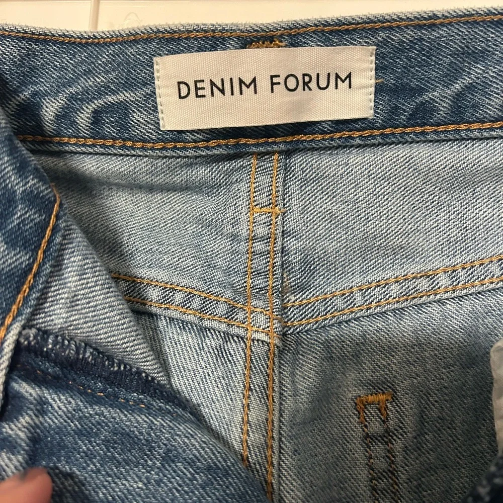 Denim Forum Light Blue Jeans - Picture 2 of 6